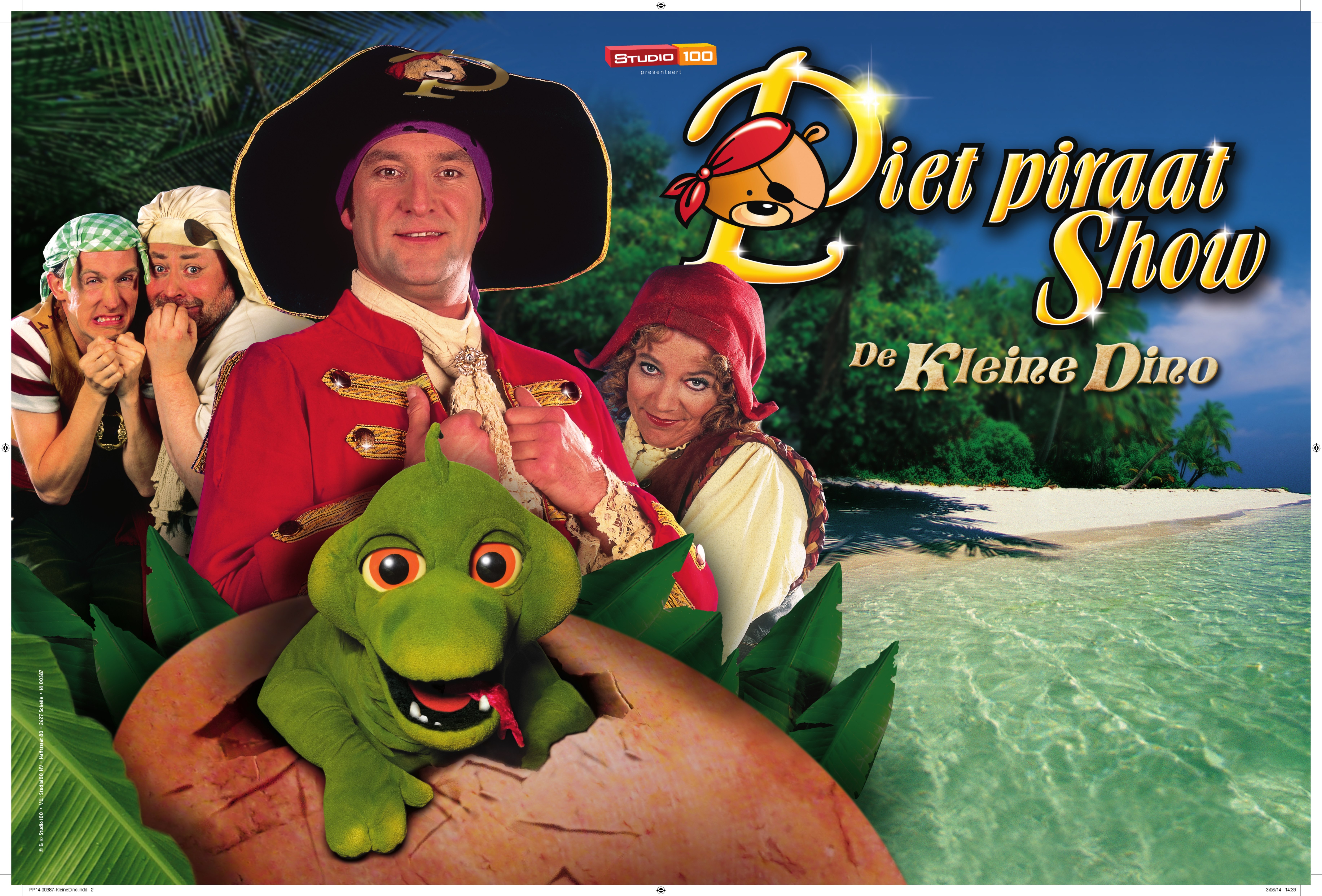Première Piet Piraat show: De Dino [verslag]