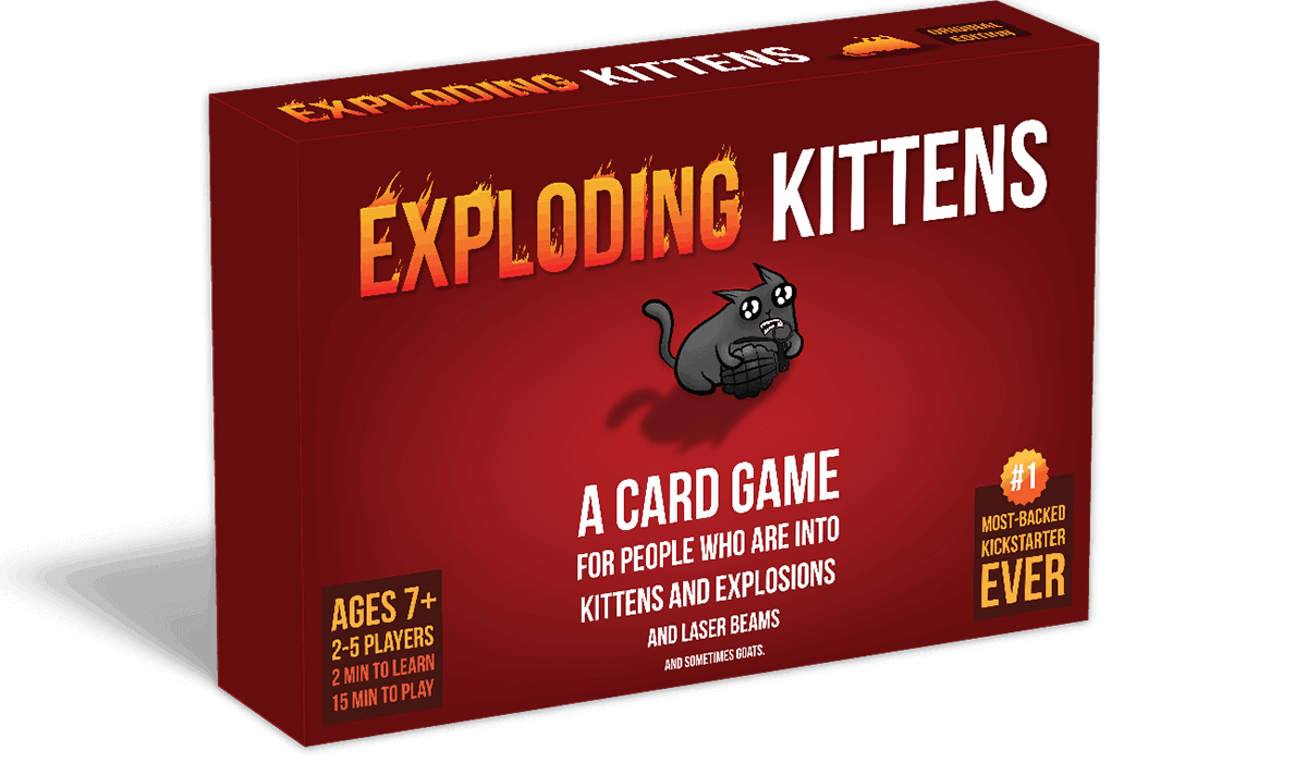 Exploding Kittens kaartspel TrotseMoeders magazine voor moeders