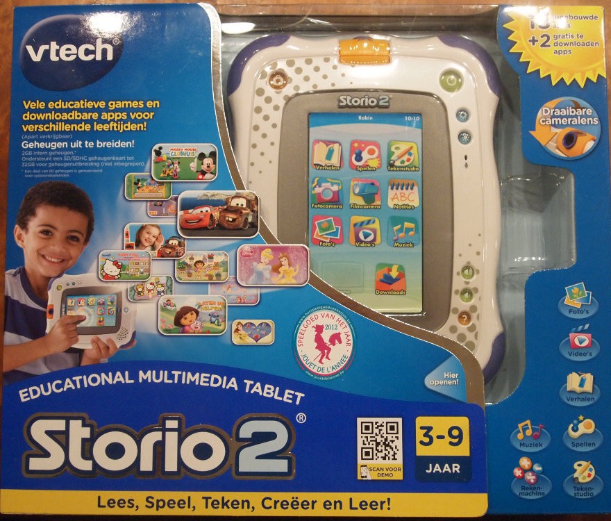 Incarijk krater Microbe Vtech Storio2 Education Multimedia Tablet: een tablet & camera voor je kind  - TrotseMoeders: magazine voor moeders door moeders